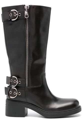 Pinko Buckle Detailed Boots - Pinko - Modalova