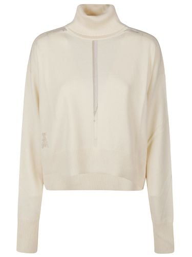 Logo-embossed Turtle Neck Sweater - Patrizia Pepe - Modalova