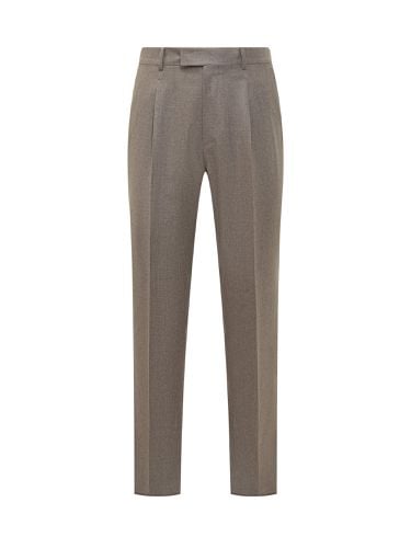 Zegna Wool Trousers - Zegna - Modalova