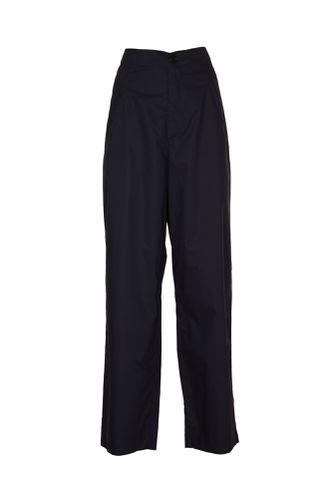 High-waist Plain Trousers - Roberto Collina - Modalova