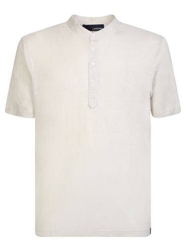 Lardini Linen Light Beige Polo - Lardini - Modalova