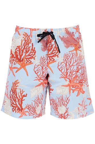 Versace Baroque Bermuda Shorts - Versace - Modalova