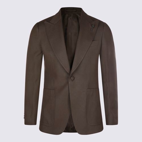 Lardini Brown Viscose Suits - Lardini - Modalova