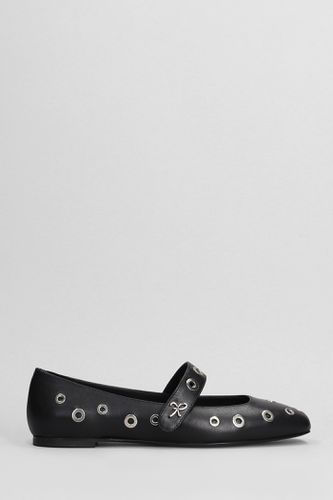 Rock Ballet Flats In Leather - Roberto Festa - Modalova