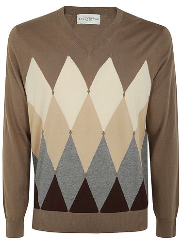 Ballantyne V Neck Pullover - Ballantyne - Modalova