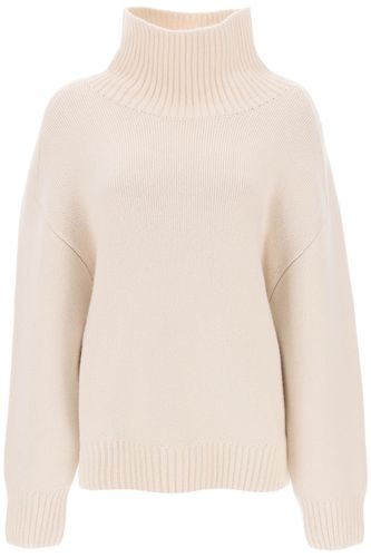 Landen Oversized Funnel-neck Sweater - Khaite - Modalova