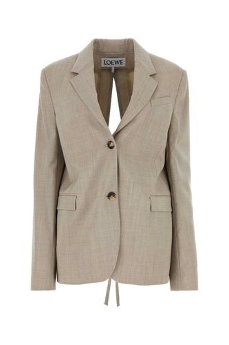 Loewe Embroidered Wool Blazer - Loewe - Modalova