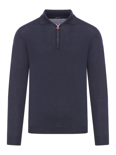 Kiton Sweater Polo Zip - Kiton - Modalova