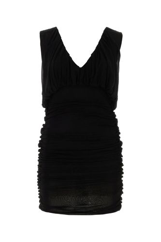 Draped Sleeveless Dress - Saint Laurent - Modalova