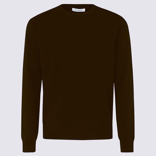 Malo Brown Wool Knitwear - Malo - Modalova