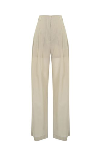 Wool Trousers With Pleats - Philosophy di Lorenzo Serafini - Modalova