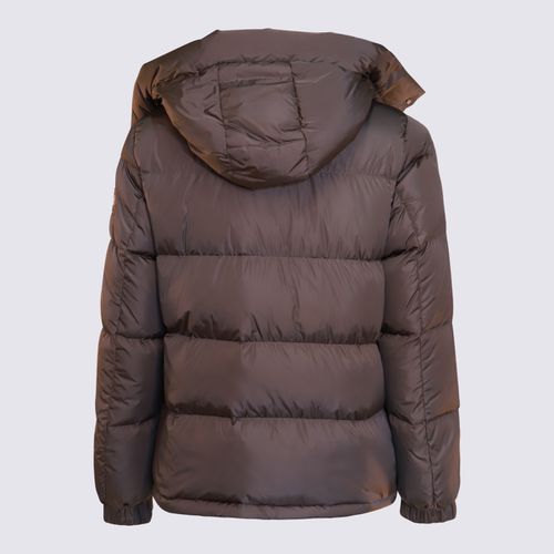 Add Grey Brown Down Jacket - Add - Modalova