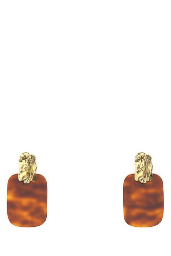 Multicolor Metal And Resine Earrings - Saint Laurent - Modalova