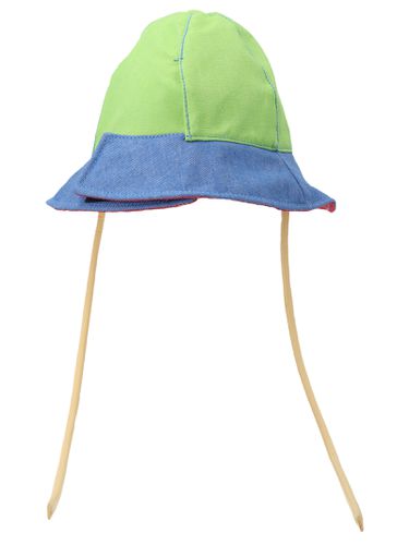 Sunnei Multicolor Denim Bucket Hat - Sunnei - Modalova