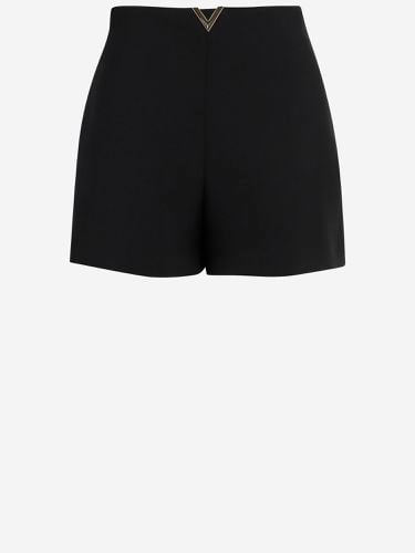 Valentino Crepe Couture Shorts - Valentino - Modalova