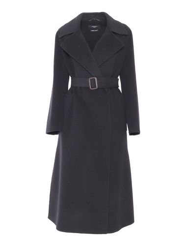 Weekend Max Mara Manu Black Coat - Weekend Max Mara - Modalova