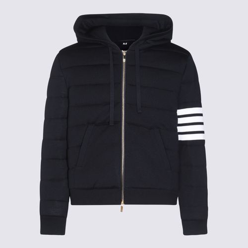 Thom Browne Navy Blue Down Jacket - Thom Browne - Modalova