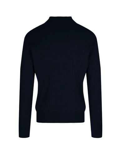 Silk And Cotton Regular Fit Sweater - Hugo Boss - Modalova