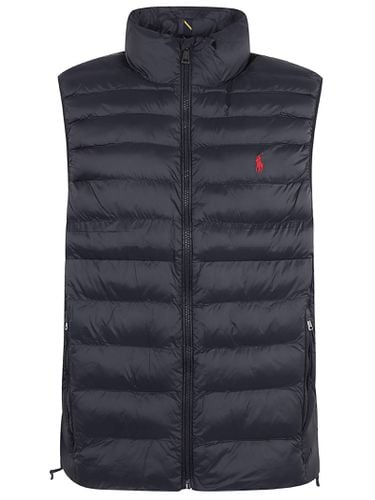 Logo Embroidered High-neck Padded Gilet - Ralph Lauren - Modalova