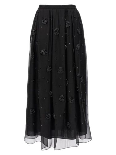 All-over Embellished Long Skirt - Max Mara Studio - Modalova