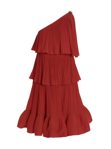 Lanvin Pleated Flounced Dress - Lanvin - Modalova