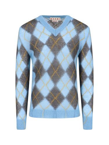 Marni Check Sweater - Marni - Modalova