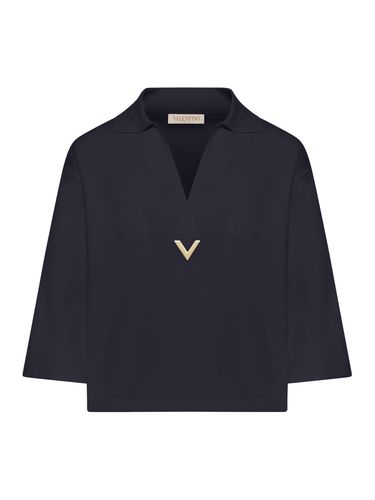 Jumper With V Detail - Valentino Garavani - Modalova