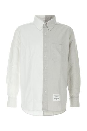 Thom Browne Two-tone Oxford Shirt - Thom Browne - Modalova