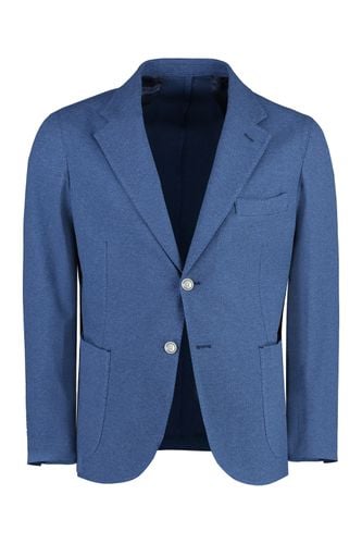 Single-breasted Two-button Blazer - Barba Napoli - Modalova