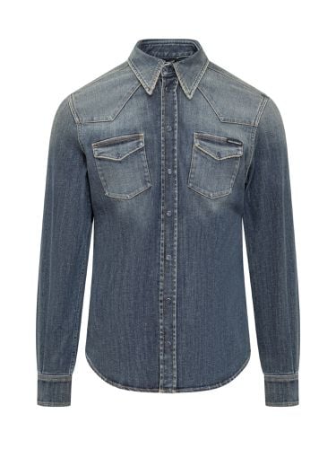 Dolce & Gabbana Denim Shirt - Dolce & Gabbana - Modalova