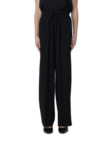 Elasticated-waist Drawstring Trousers - Giorgio Armani - Modalova