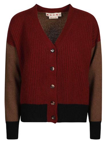 Marni V-neck Cardigan - Marni - Modalova