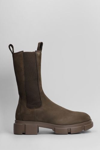 Cph 500 Combat Boots In Nubuck - Copenhagen - Modalova