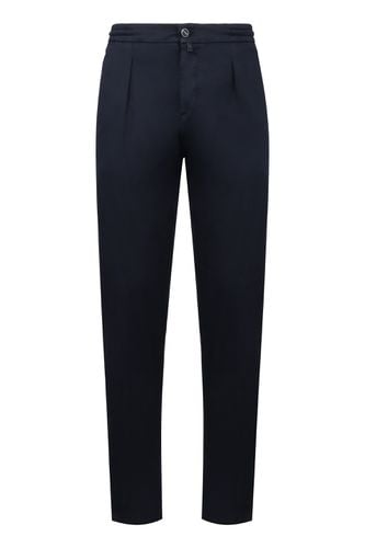 Kiton Cotton Trousers - Kiton - Modalova