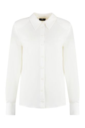 Elisabetta Franchi Georgette Shirt - Elisabetta Franchi - Modalova