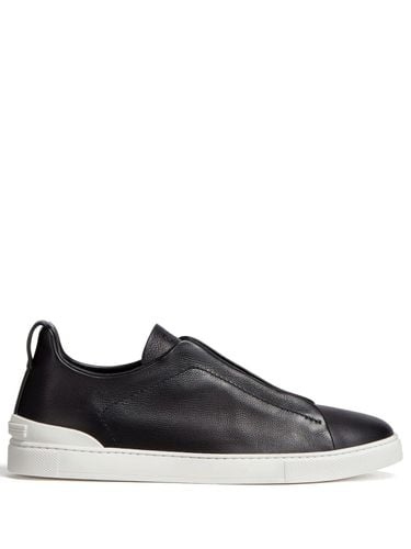 Triple Stitch Secondskin Sneakers In - Zegna - Modalova