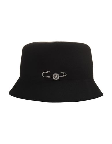 Wool Bucket Hat With Pin - Ermanno Scervino - Modalova