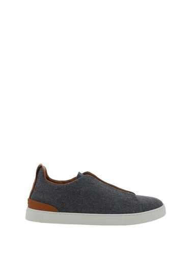 Zegna Triple Stitch Sneakers - Zegna - Modalova