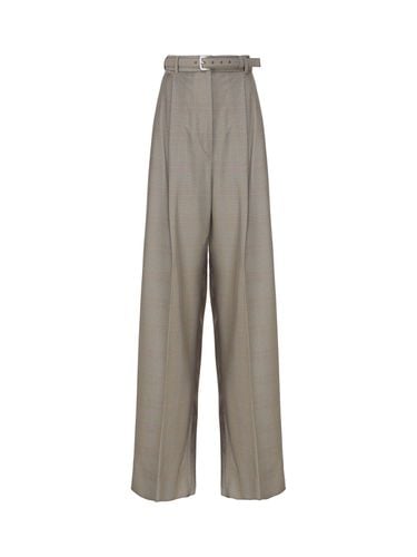 Oversized Trousers In Prince Of Wales - SportMax - Modalova