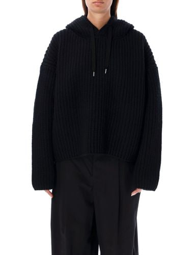 Ribbed Knit Oversized Hoodie - Junya Watanabe - Modalova