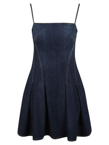 Alexander McQueen Denim Short Dress - Alexander McQueen - Modalova