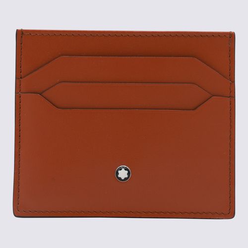 Montblanc Brown Leather Card Holder - Montblanc - Modalova