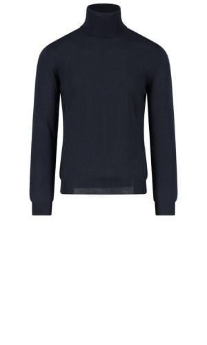 Zanone Wool Turtleneck Sweater - Zanone - Modalova