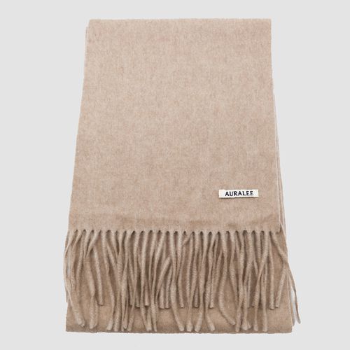 Auralee Beige Wool Scarf - Auralee - Modalova