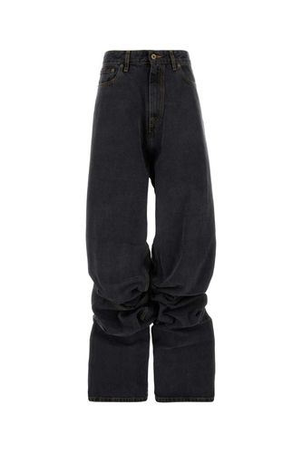 Black Denim Wide-leg Jeans - Y/Project - Modalova