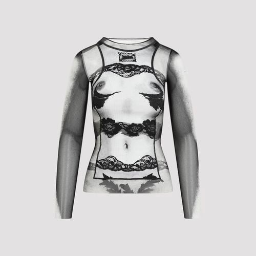 Body Lace Mariniere Top - Jean Paul Gaultier - Modalova