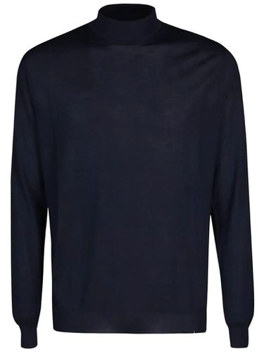 Malo Blue Cashmere Sweater - Malo - Modalova