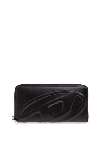 Dr Fold Logo Embossed Wallet - Diesel - Modalova