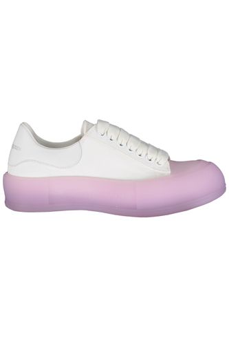 Canvas Low-top Sneakers - Alexander McQueen - Modalova