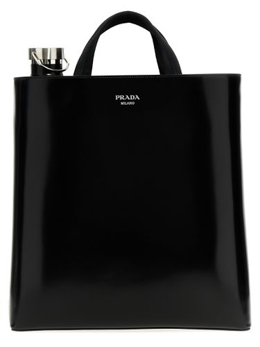 Prada Leather + Bottle Shopping Bag - Prada - Modalova